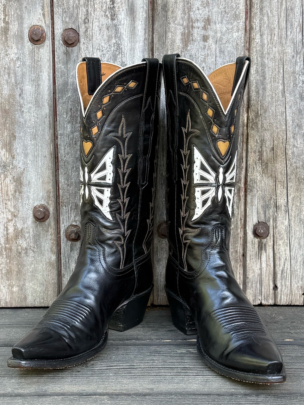 🦋Rare Vintage 2005 Lucchese Classics With Butterfly Inlay Handcrafted in the 🇺🇸
